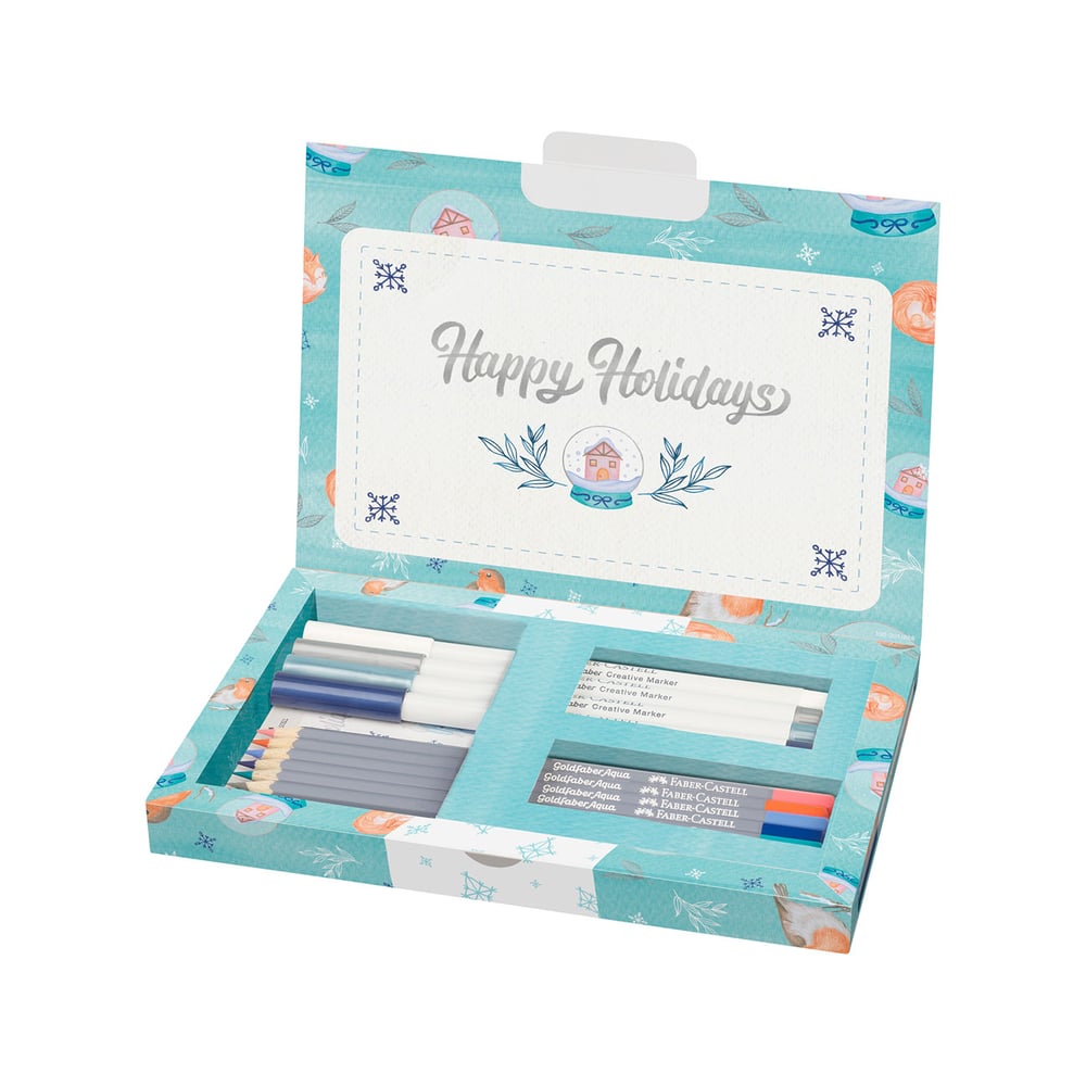 Faber-Castell Комплект маркери Creative Frosty Winter