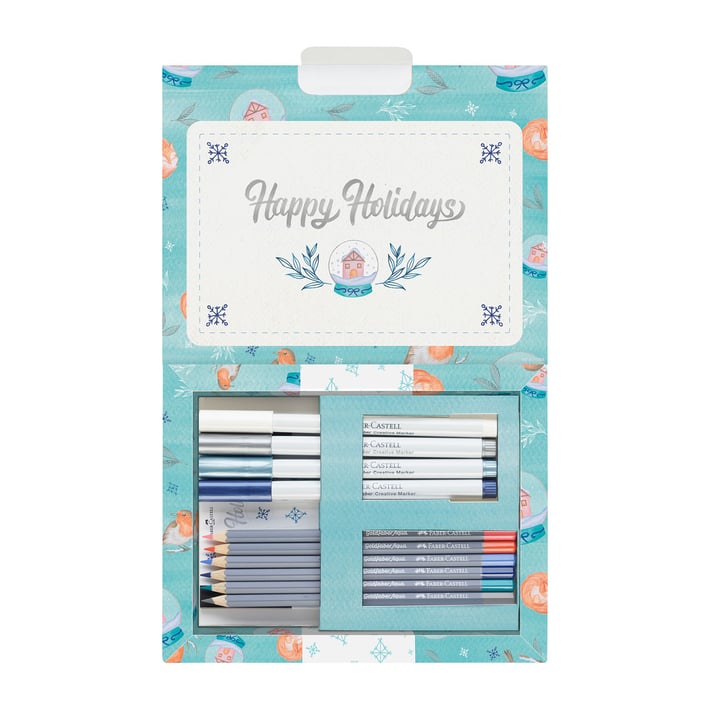 Faber-Castell Комплект маркери Creative Frosty Winter