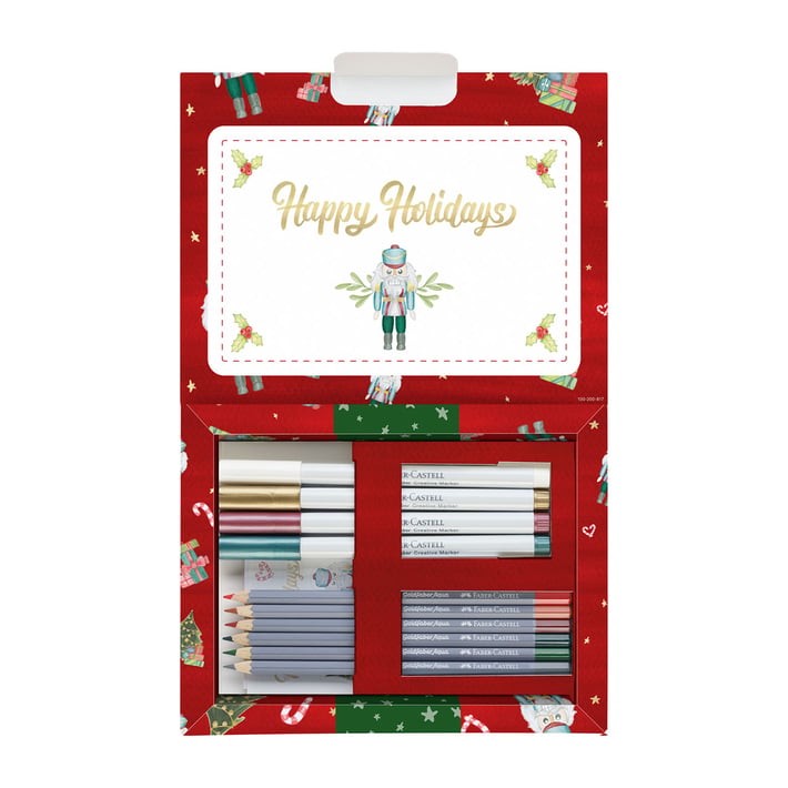 Faber-Castell Комплект маркери Creative Happy Holidays