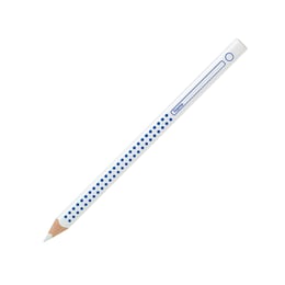 Faber-Castell Цветен молив Jumbo Grip, B, бял