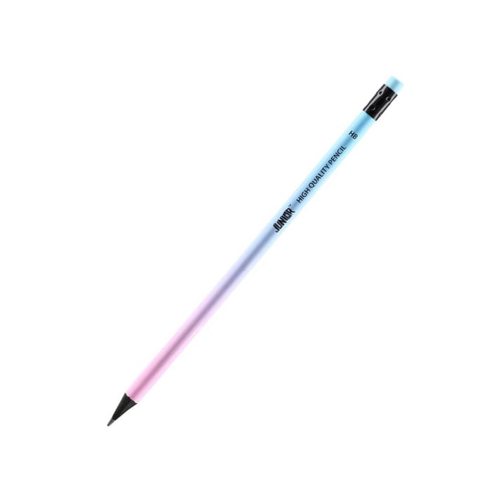 Молив Junior Evelyn, HB, с гума, пастелни цветове, асорти