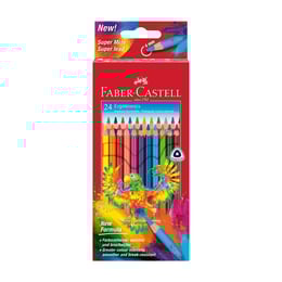 Faber-Castell Цветни моливи Triangular, 24 цвята