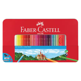 Faber-Castell Моливи, 60 цвята, в метална кутия