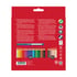 Faber-Castell Цветни моливи Grip 2001 - Skintones, 18+6 цвята