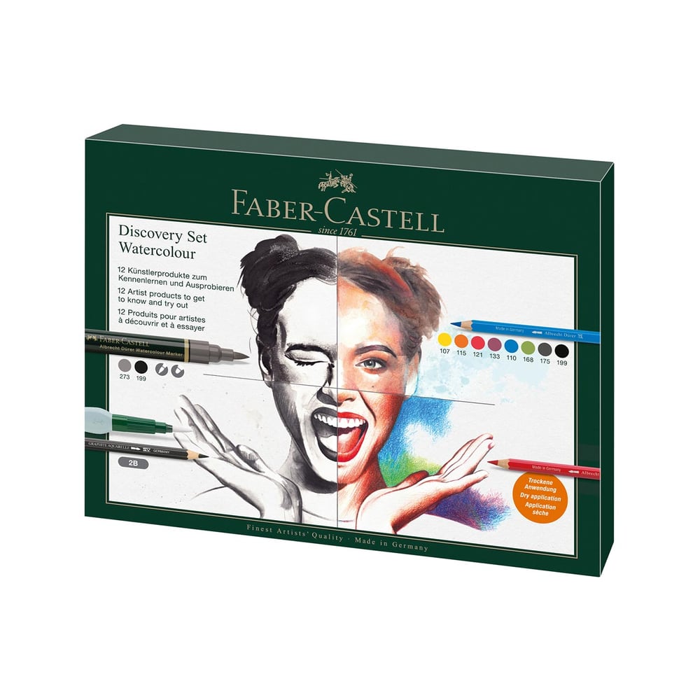Faber-Castell Комплект моливи Discovery, 12 броя
