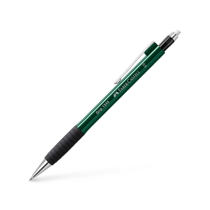 Faber-Castell Автоматичен молив Grip 1345, 0.5 mm, зелен