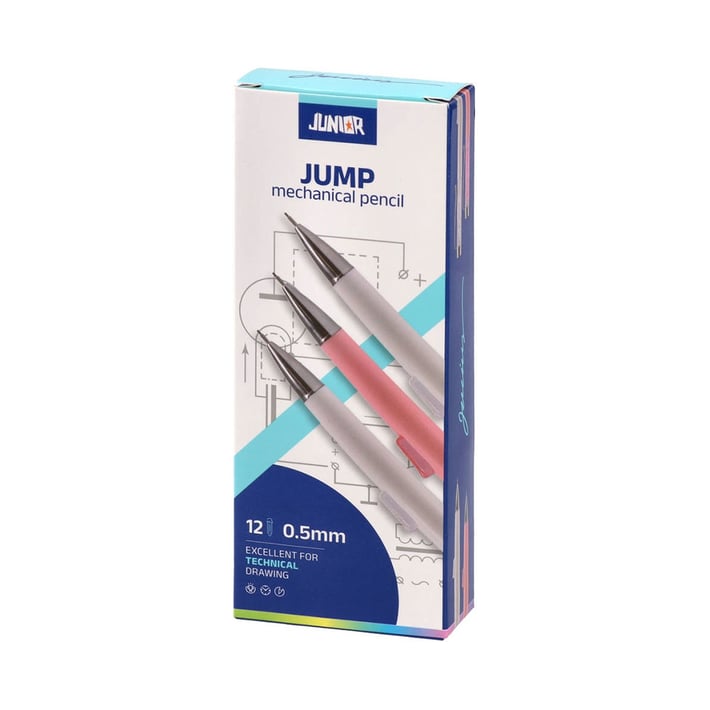 Молив Junior Jump, автоматичен, 0.5 mm, асорти