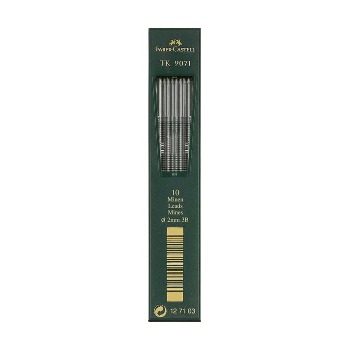 Faber-Castell Графит за верзатил, 2 mm, 3B, 10 броя