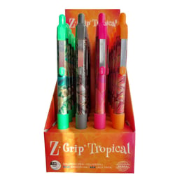 Zebra Химикалка Z-Grip Tropical, 20 броя в дисплей