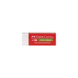 Faber-Castell Гума 189520, без съдържание на пластмаса, бяла