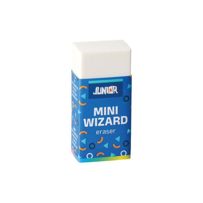Гума за молив Junior Mini Wizzard, малка, асорти