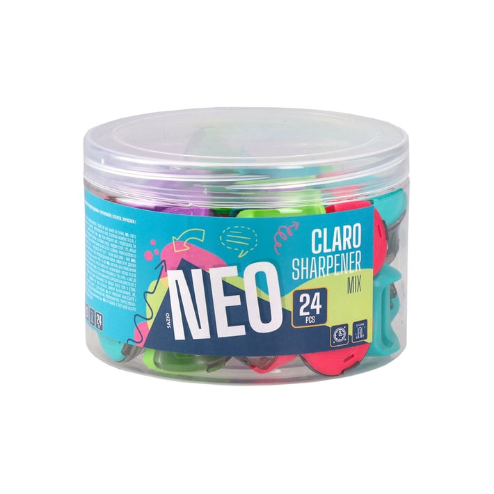 Острилка Sazio Claro, с капаче, асорти