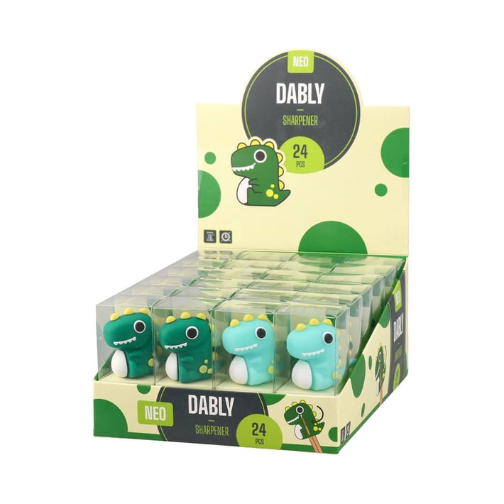 Острилка Sazio Dably, динозавър, асорти