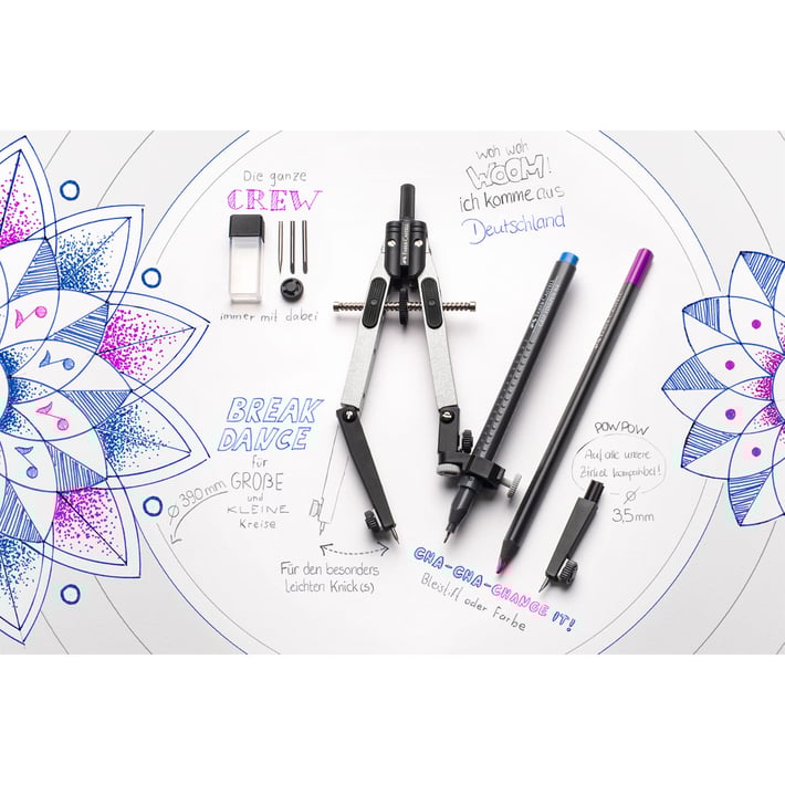 Faber-Castell Пергел, 3.5 mm, сребрист