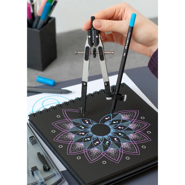 Faber-Castell Пергел, 3.5 mm, сребрист