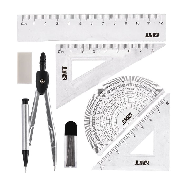 Пергел Junior 7017, метален, с чертожни инструменти