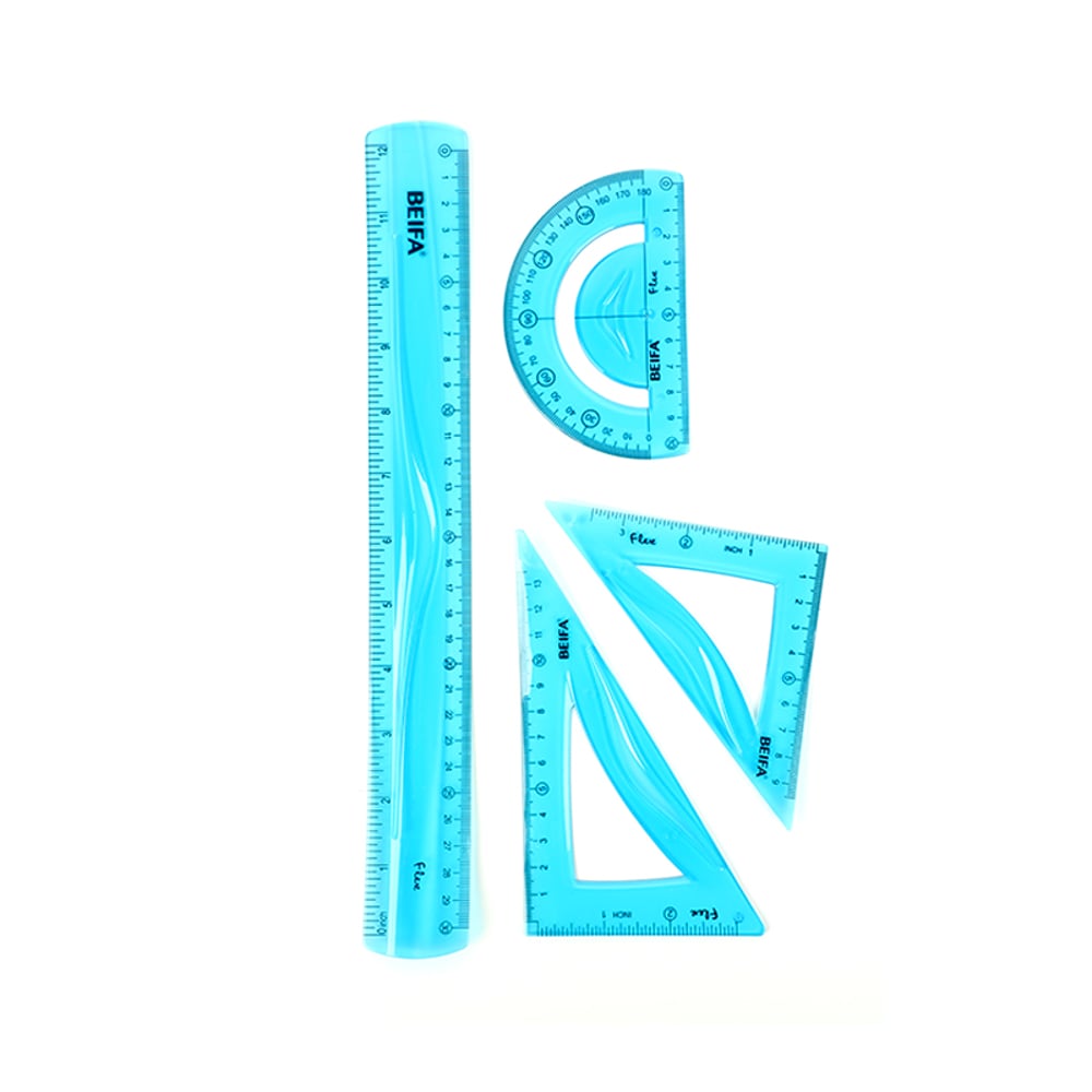 Beifa Чертожен комплект Flexible, гъвкав, 4 части, 30 cm