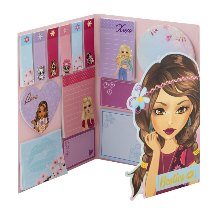 Moxy Самозалепващи се листчета Besties, цветни