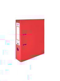 Colori Класьор, 8 cm, PP, с метален кант, червен