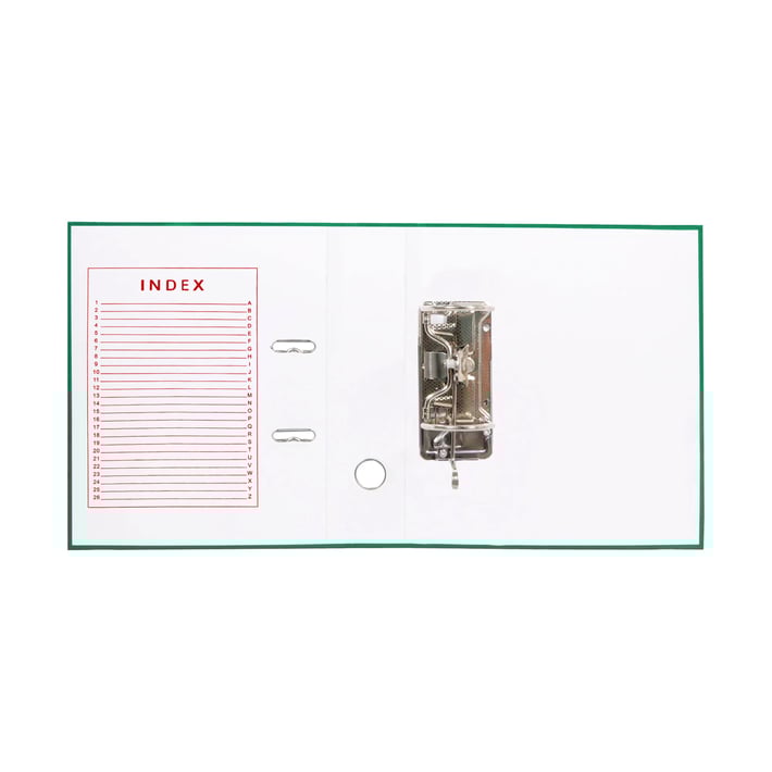 Top Office Класьор, 5 cm, PP, зелен