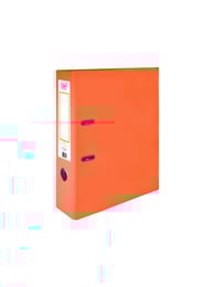Colori Класьор, 8 cm, PP, с метален кант, несглобен, оранжев, 50 броя