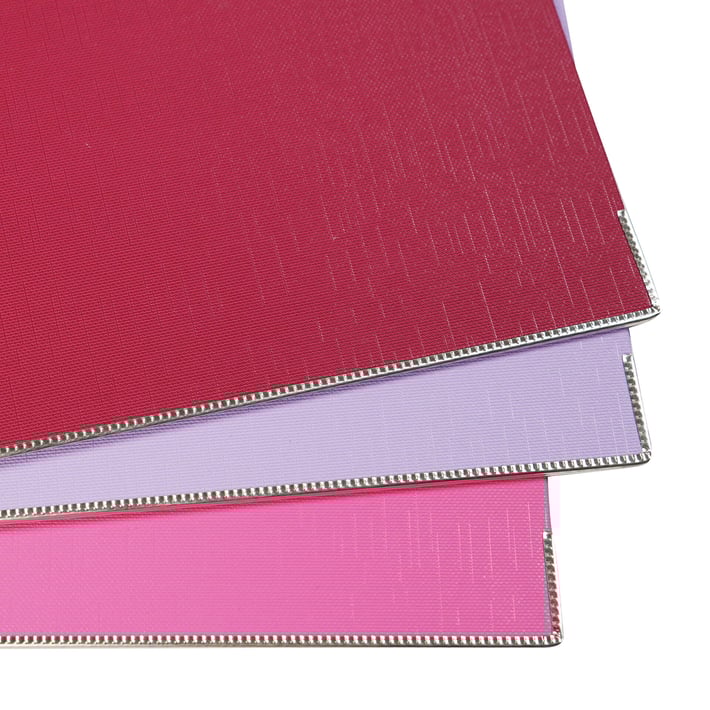 Colori Класьор, 8 cm, PP, с метален кант, несглобен, лилав, 50 броя