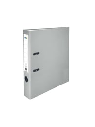 Office 1 Класьор, 5 cm, PP, несглобен, сив, 50 броя