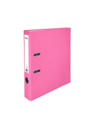 Office 1 Класьор, 5 cm, PP, несглобен, розов, 50 броя
