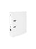 Office 1 Класьор, 8 cm, PP, с метален кант, несглобен, бял, 50 броя