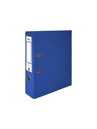 Office 1 Класьор, 8 cm, PP, с метален кант, несглобен, тъмносин, 50 броя