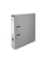Office 1 Класьор, 5 cm, PP, с метален кант, несглобен, сив, 50 броя