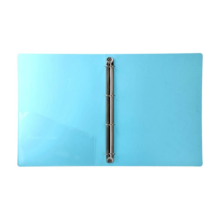 Папка Biro Time Fisk, А4, с 4 ринга, 20 mm, праскова