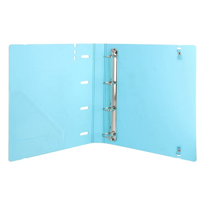 Папка Biro Time Vermont, А4, с 4 ринга и ластик, праскова