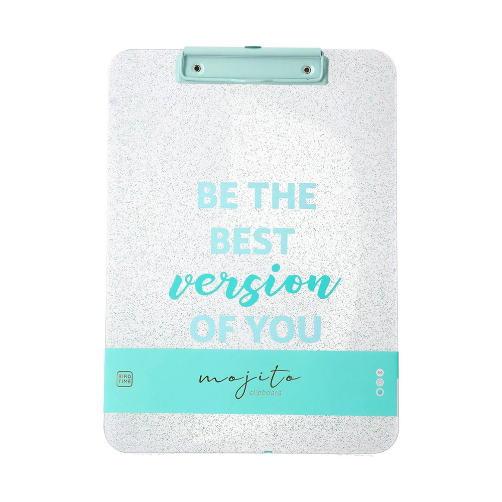 Клипборд Biro Time Carnelian, А4, мента