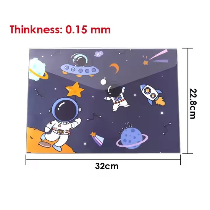 Foska Папка Космос, A4, с копче