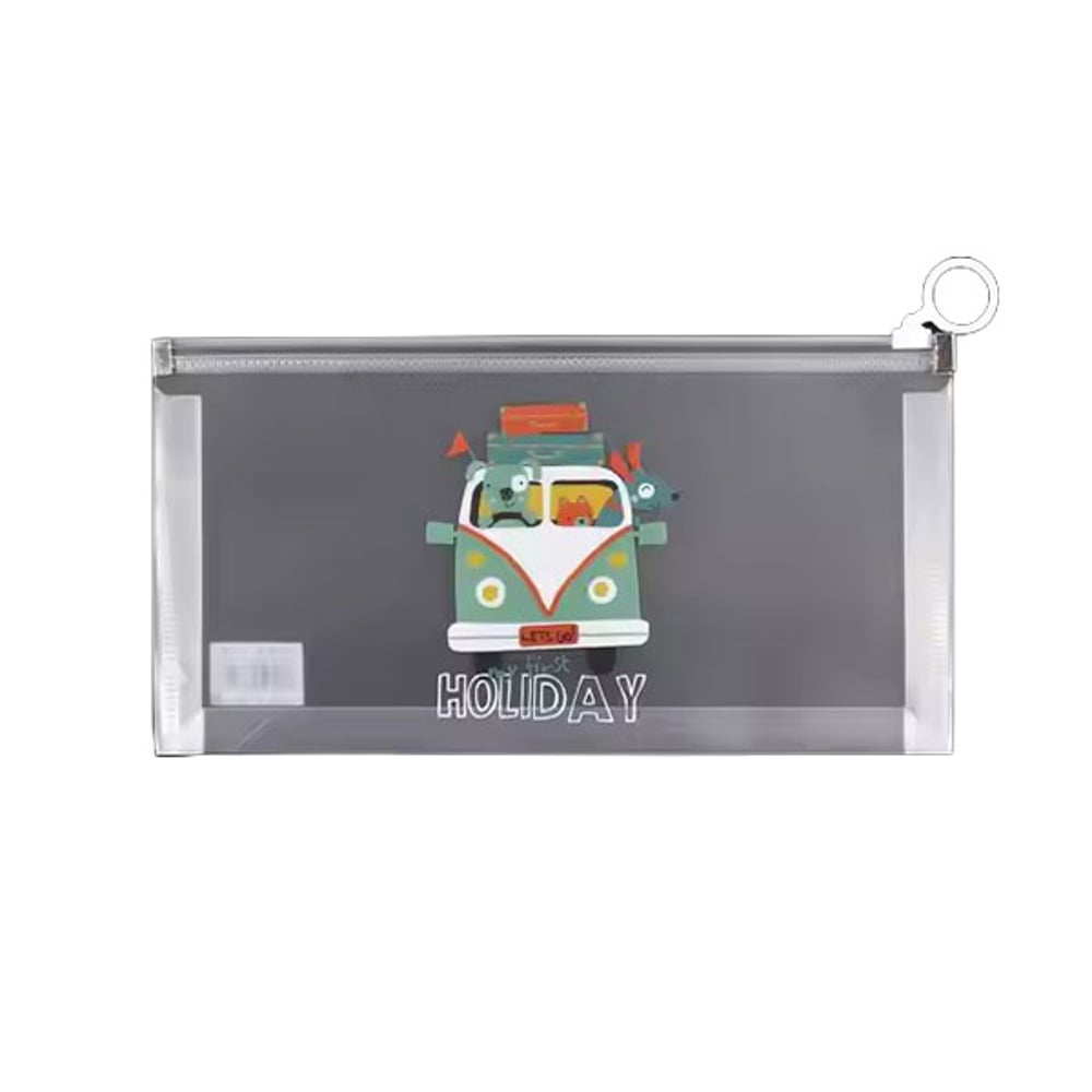 Foska Папка Превозни средства, A4, с цип и разширение