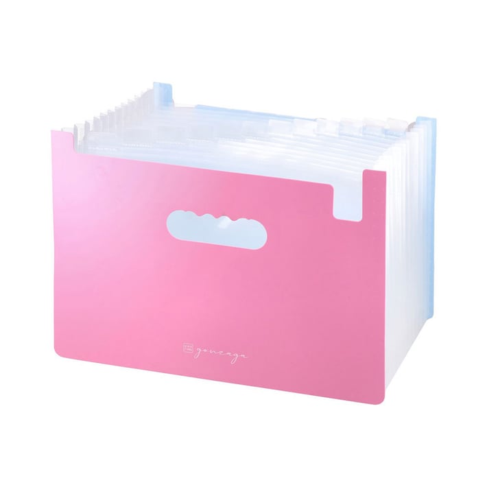 Папка Biro Time Gonzaga, с 13 разделителя, розова