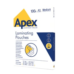 Фолио за ламиниране Apex, A3, 125 μm, 100 броя