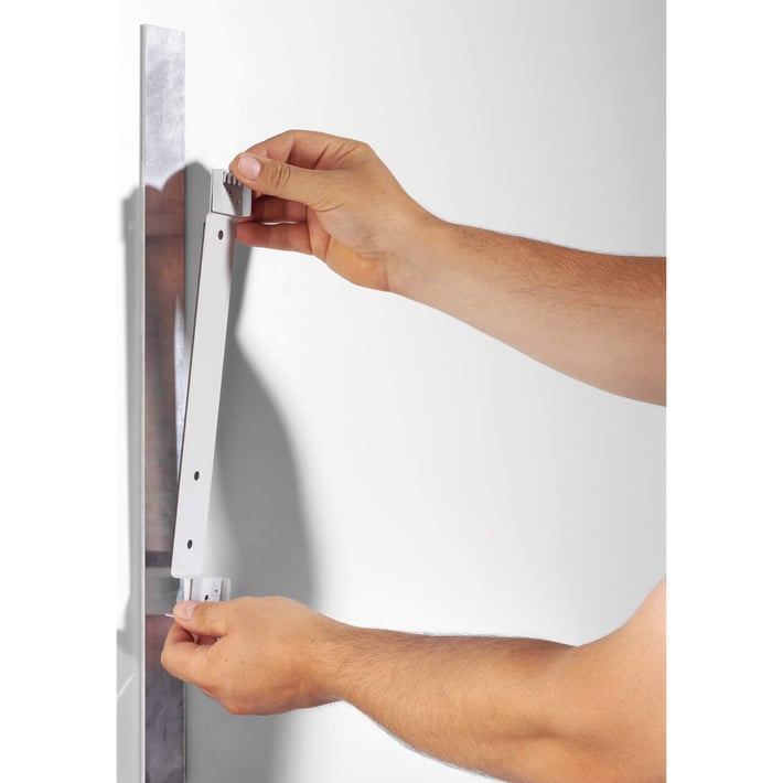 Durable Информационна система Vario Magnetic Wall, A4, с 5 джоба, черна