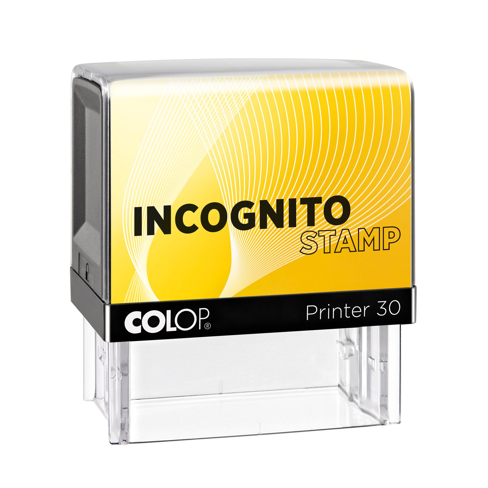 Colop Печат Incognito Printer 30, правоъгълен, 18 x 47 mm, черен