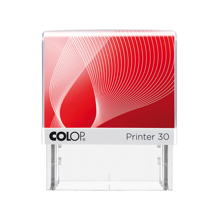 Colop Печат Printer 30, правоъгълен, 18 x 47 mm, син