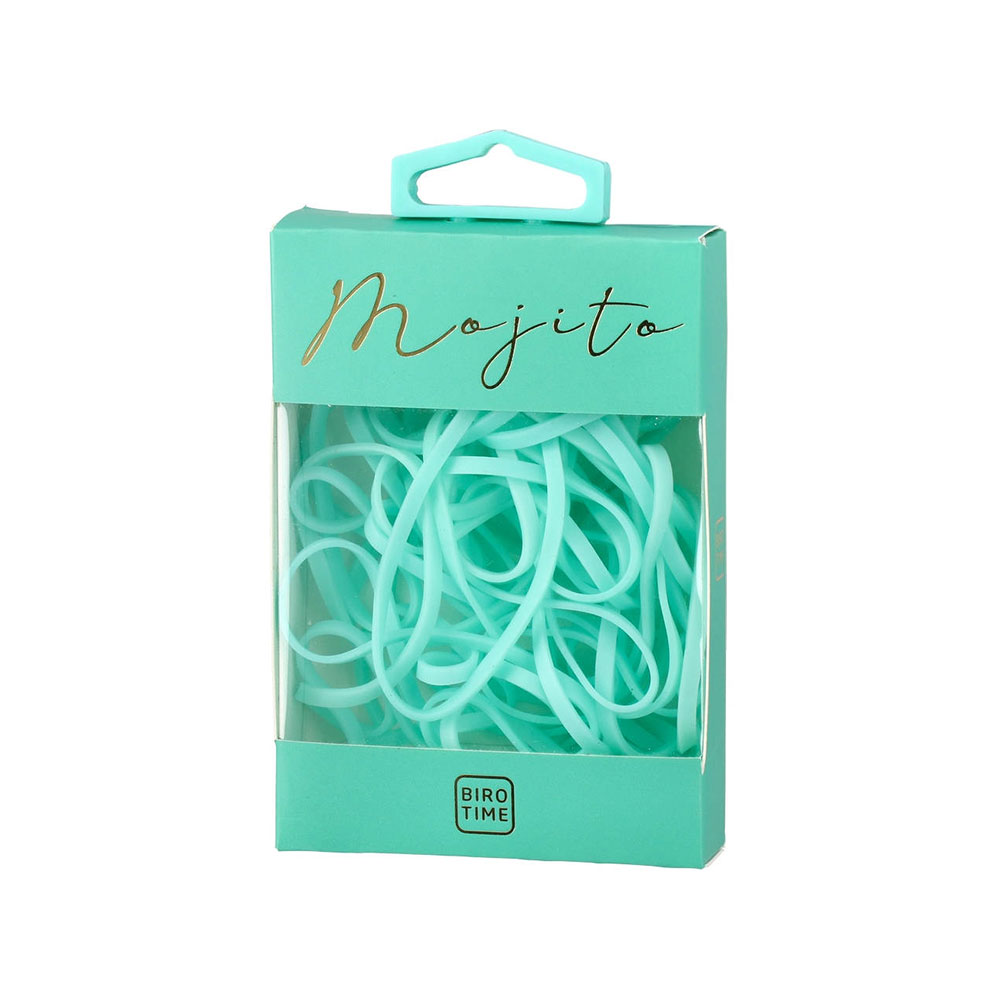 Ластици Biro Time Amethyst, 17.5 g, мента