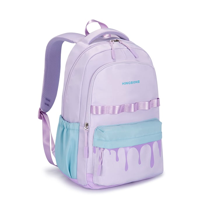 Раница Kingsons Flow, ученическа, лилава