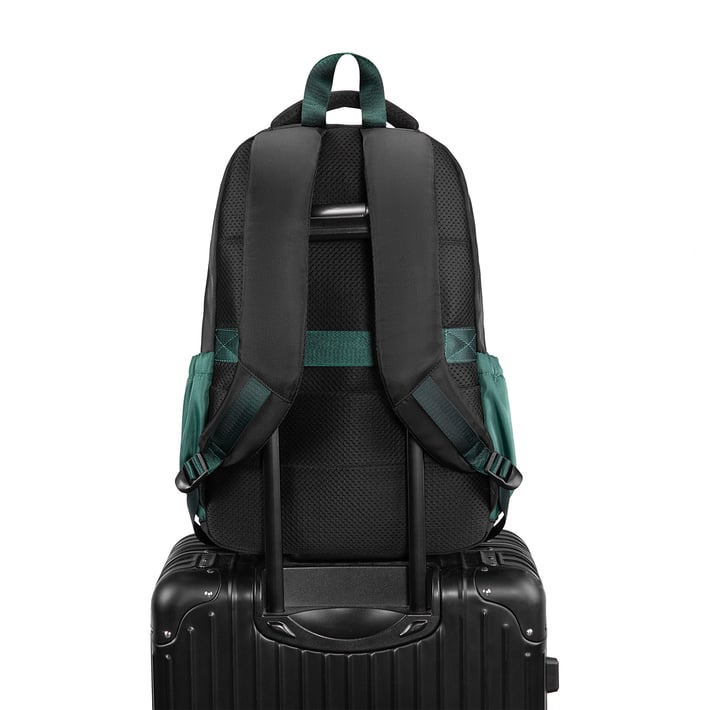 Раница Kingsons Flow, ученическа, черна