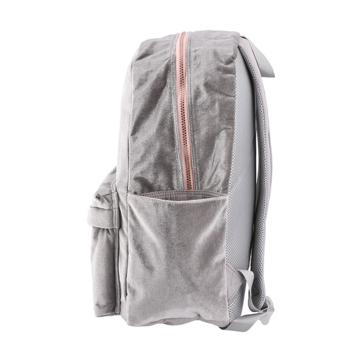 Раница Play Pop Fashion, велурена, сива