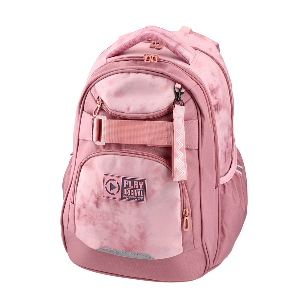 Раница Play Apollo 262, ергономична, розова