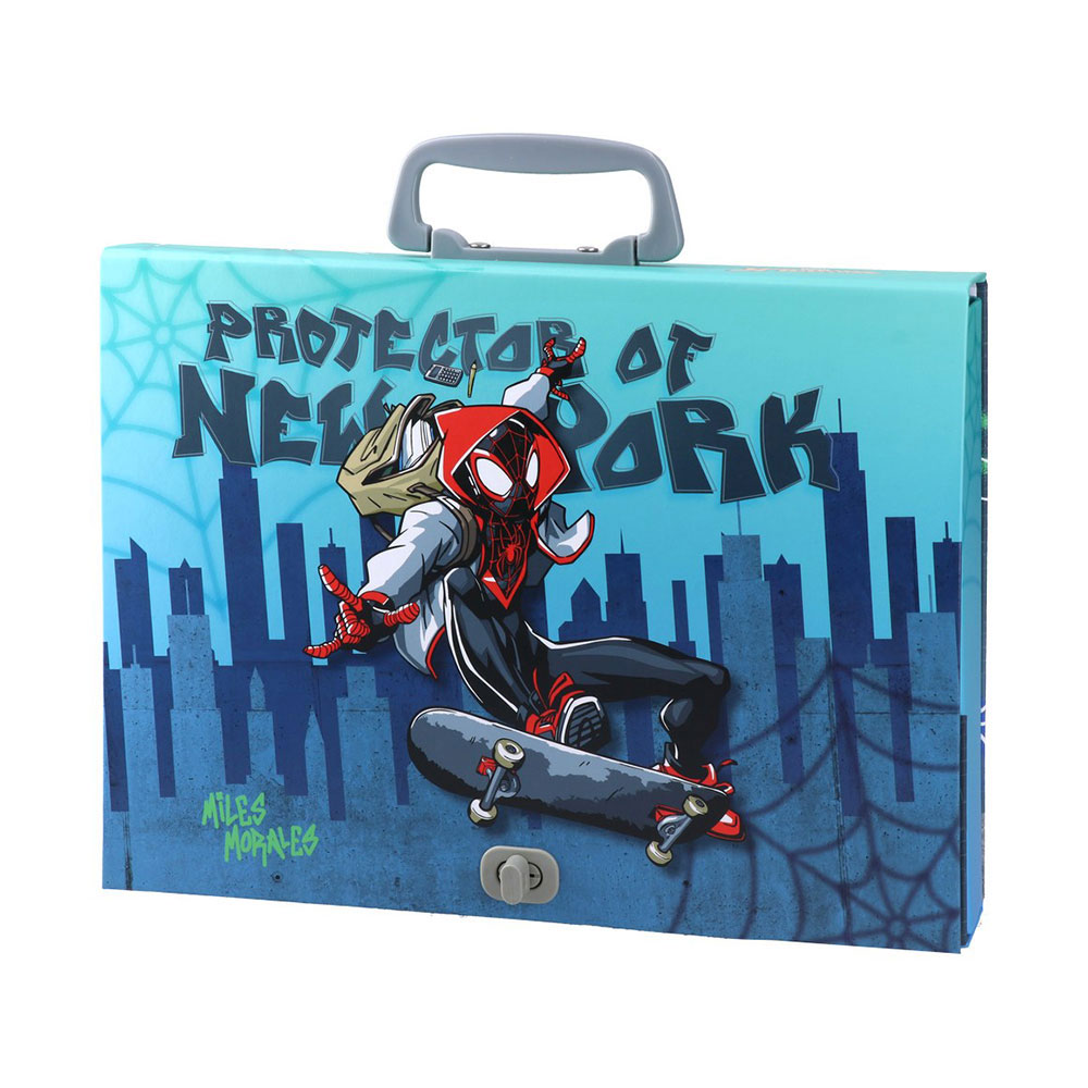 Чанта за листове Best Buy Academy, с дръжка, Спайдърмен, А4