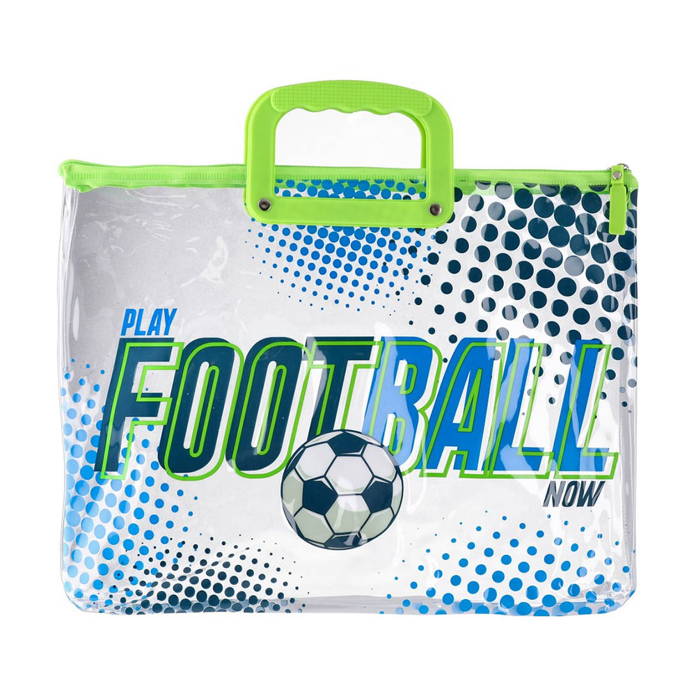 Чанта за листове Junior Case Fine, футбол, PVC