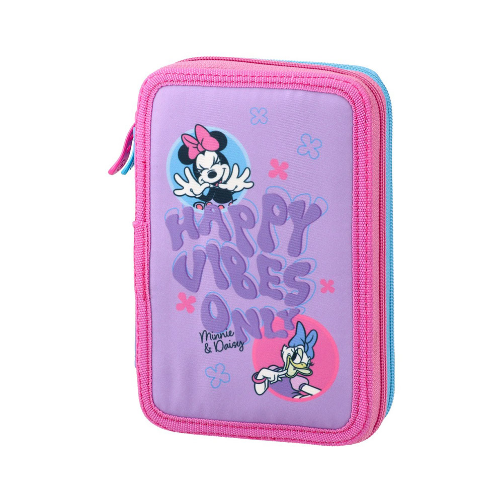 Несесер Statovac Double Decker - Мини Маус, с два ципа, пълен