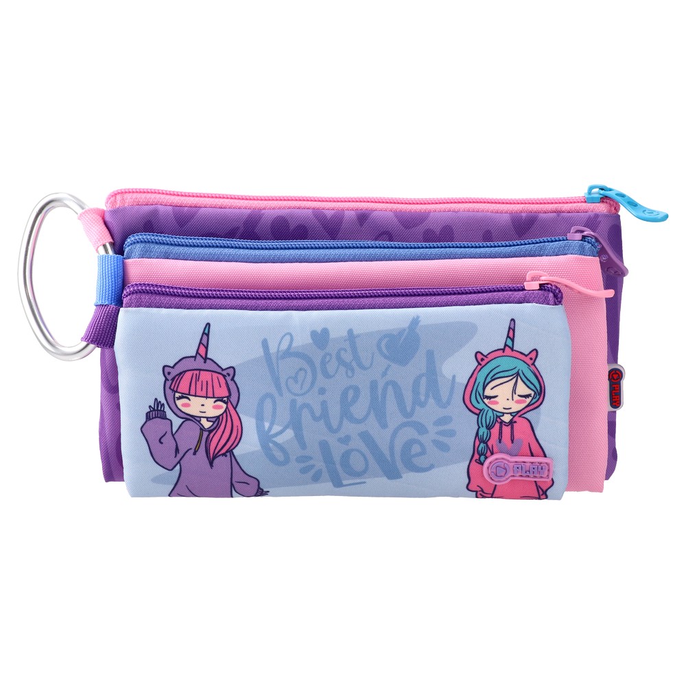 Несесер Statovac XL3 - Best Friend, с три ципа